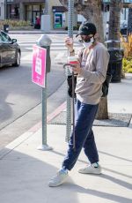 SELMA BLAIR Out for Coffee in Los Angeles 03/11/2021
