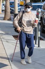 SELMA BLAIR Out for Coffee in Los Angeles 03/11/2021