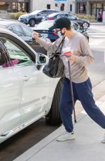 SELMA BLAIR Out for Coffee in Los Angeles 03/11/2021