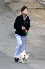 SELMA BLAIR Out with Her Dog at Beverly Hills Park 03/03/2021