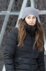 SHAIELENE WOODLEY Out with Her Dog in Montreal 02/25/2021