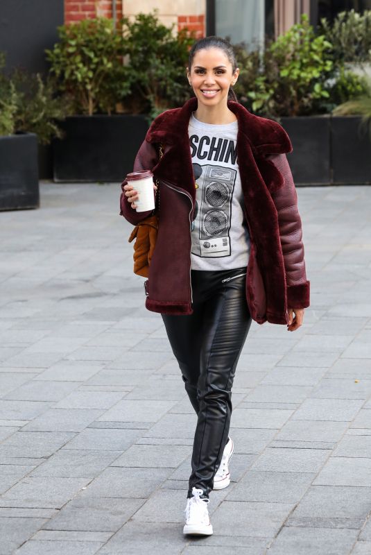 SHANIE RYAN Arrives at Global Radio in London 03/22/2021