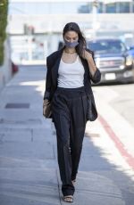 SHANINA SHAIK Arrives at a Meeting in West Hollywood 03/09/2021