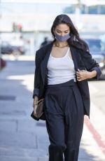 SHANINA SHAIK Arrives at a Meeting in West Hollywood 03/09/2021