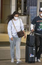 SHANINA SHAIK at LAX Airport in Los Angeles 03/04/2021