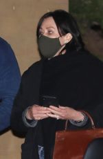 SHANNEN DOHERTY and Kurt Iswarienko at Nobu in Malibu 03/14/2021