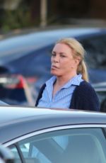 SHANNON TWEED Leaves a Dinner in Los Angeles 03/22/2021