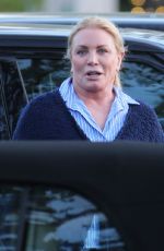 SHANNON TWEED Leaves a Dinner in Los Angeles 03/22/2021