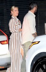 SHARNA BURGESS and Brian Austin Green at Nobu in Malibu 03/29/2021