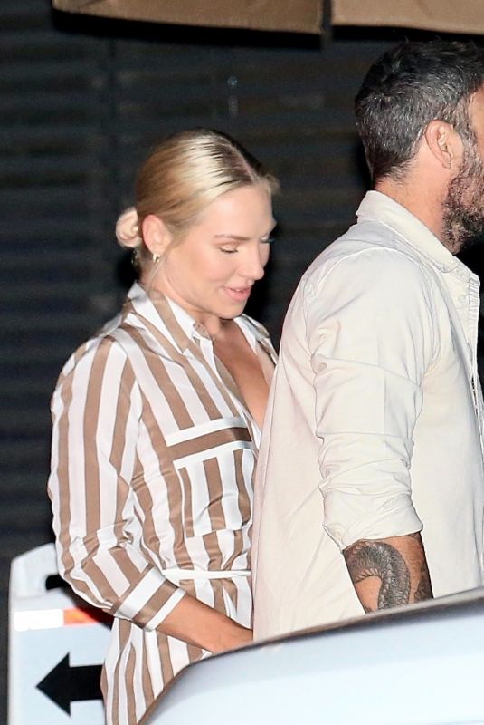 SHARNA BURGESS and Brian Austin Green at Nobu in Malibu 03/29/2021