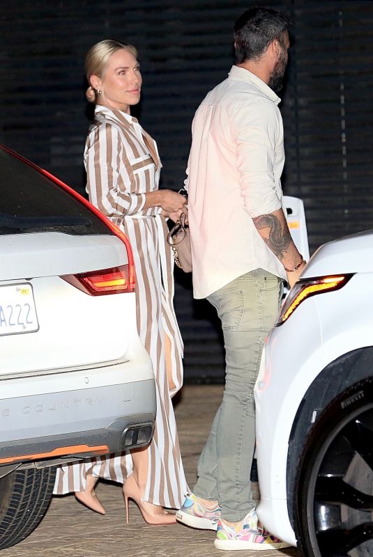 SHARNA BURGESS Arrives at Nobu in Malibu 03/29/2021