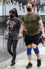 SHAY SHARIATZADEH and John Cena Leaves a Gym in Vancouver 03/21/2021