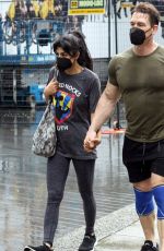 SHAY SHARIATZADEH and John Cena Leaves a Gym in Vancouver 03/21/2021