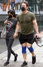 SHAY SHARIATZADEH and John Cena Leaves a Gym in Vancouver 03/21/2021