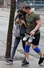 SHAY SHARIATZADEH and John Cena Leaves a Gym in Vancouver 03/21/2021