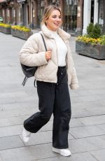 SIAN WELBY Leaves Global Studios in London 03/05/2021