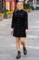 SIAN WELBY Leaves Global Studios in London 03/22/2021
