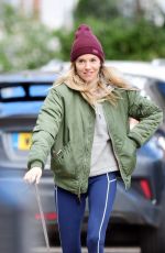 SIENNA MILLER Out with Her Dogs in London 03/14/2021