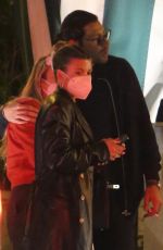 SOFIA RICHIE Out for Dinner in West Hollywood 03.25.2021