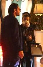SOFIA RICHIE Out for Dinner in West Hollywood 03.25.2021