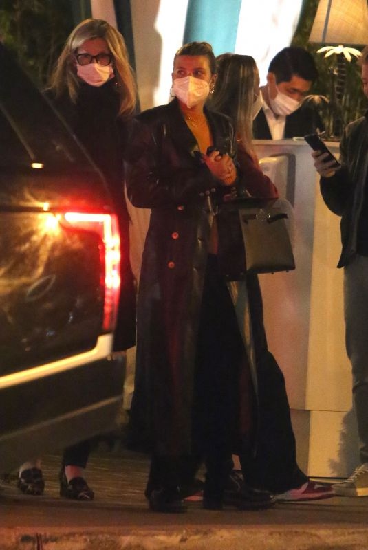 SOFIA RICHIE Out for Dinner in West Hollywood 03.25.2021