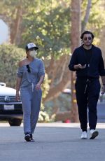 SOFIA RICHIE Out with a Friend in Los Angeles 03/28/2021
