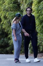 SOFIA RICHIE Out with a Friend in Los Angeles 03/28/2021