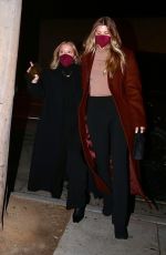 SOFIA RICHIE Out with Her Mother DIANE ALEXANDER at Craig