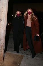 SOFIA RICHIE Out with Her Mother DIANE ALEXANDER at Craig