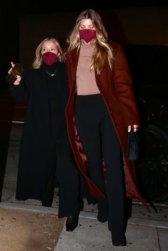 SOFIA RICHIE Out with Her Mother DIANE ALEXANDER at Craig