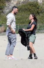 SOLEIL MOON FRYE and Brian Austin Green at a Beach in Malibu 03/22/2021