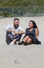 SOLEIL MOON FRYE and Brian Austin Green at a Beach in Malibu 03/22/2021