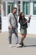 SOLEIL MOON FRYE and Brian Austin Green at a Beach in Malibu 03/22/2021