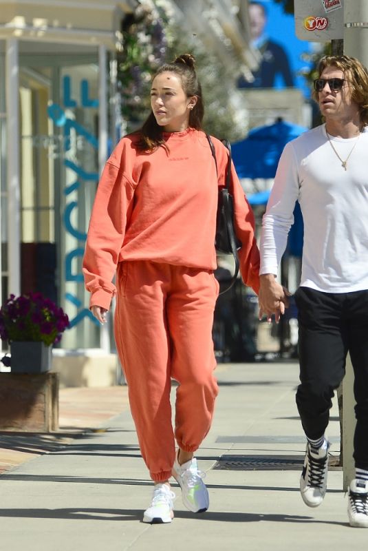 SOPHIA CULPO and Braxton Berrios Out in West Hollywood 03/16/2021