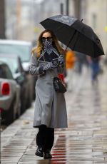 SUKI WATERHOUSE Out and About in London 03/04/2021