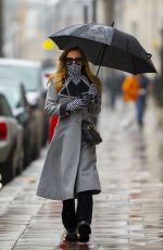 SUKI WATERHOUSE Out and About in London 03/04/2021