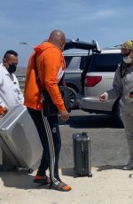 TAMAR BRAXTON at Airport in Cabo San Lucas 03/25/2021
