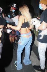 TANA MONGEAU and Tyla Yaweh at Boa Steakhouse in West Hollywood 03/05/2021