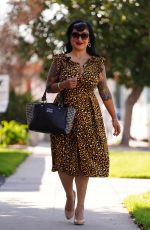 TANIA ESTRADA Arrives at JAM Studios in Los Angeles 03/16/2021