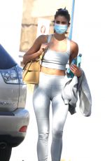TAYLOR HILL Leaves a Gym in Beverly Hills 03/02/2021