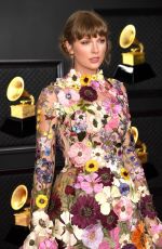 TAYLOR SWIFT at 2021 Grammy Awards in Los Angeles 03/14/2021