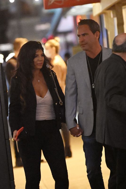TERESA GIUDICE and Luis Ruelas Night Out in New York 03/29/2021