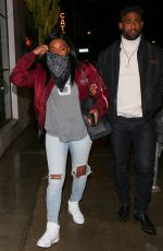 TIFFANY HADDISH at Catch LA in West Hollywood 03/11/2021