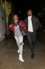 TIFFANY HADDISH at Catch LA in West Hollywood 03/11/2021