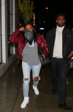 TIFFANY HADDISH at Catch LA in West Hollywood 03/11/2021