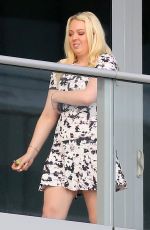 TIFFANY TRUMP on a Balcony in Miami 03/10/2021