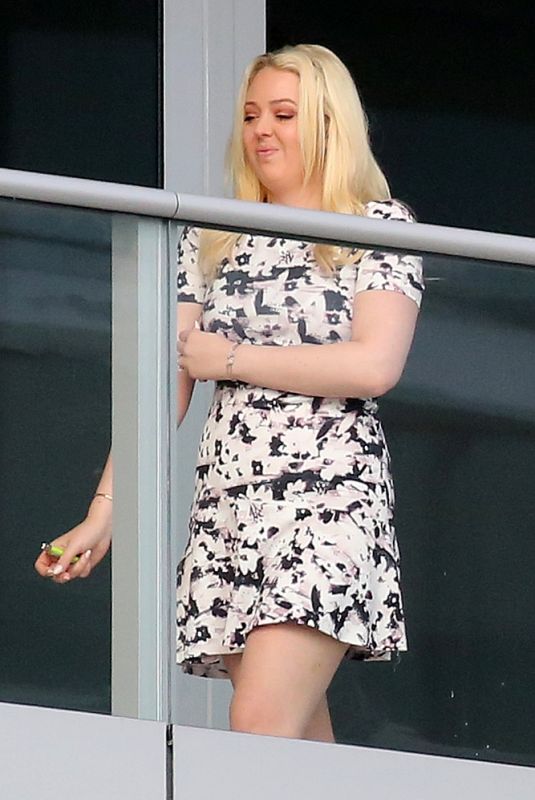 TIFFANY TRUMP on a Balcony in Miami 03/10/2021