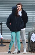 VANESSA BAUER Out a Park in West London 03/02/2021