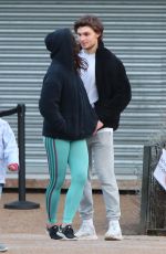 VANESSA BAUER Out a Park in West London 03/02/2021