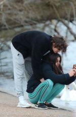 VANESSA BAUER Out a Park in West London 03/02/2021
